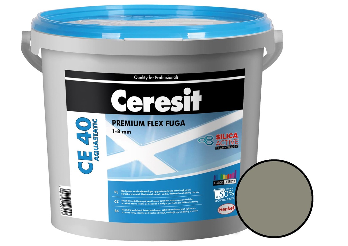 Špárovacia hmota CE40 antracit 5kg CERESIT